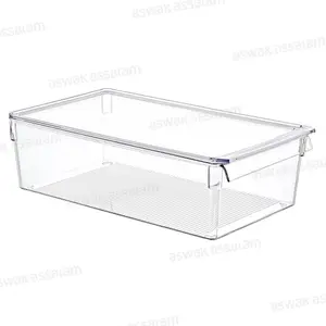 Organisateur Transparent Avec Couvercle 36*20,5*10cm
