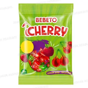 GOMMES CHERRY 80G BEBETO