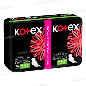 SERVIETTES HYGIENIQUES ULTRA FINES 16 UNITES VALUE PACK KOTEX