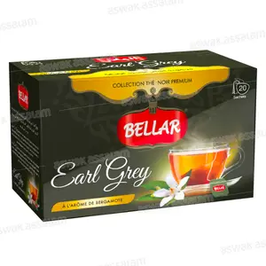 THE NOIR PREMIUM EARL GREY AROME BERGAMOTE 20 SACHETS BELLAR