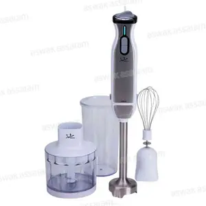 MIXEUR PLONGEANT AVEC ACCESSOIRES 1000W INOX BT199 JATA