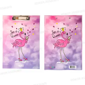 PRESSE-PAPIERS MOTIF FLAMINGO 32*21,5*1,5CM VUKI
