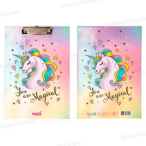 PRESSE-PAPIERS MOTIF LICORNE 32*21,5*1,5CM VUKI