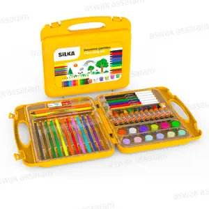 VALISE DE COLORIAGE 47 PIECES SILKA
