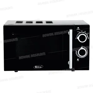 MICRO-ONDES GRILL 20L NOIR MOR-24 ROYAL