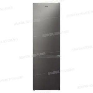 Refrigerateur Combine Zrnf 320l A+ Silver Zenya
