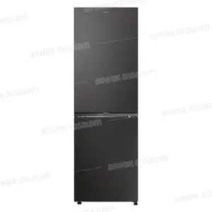 Refrigerateur Combine 355l No Frost Noir Ecn2cqteb186/Cncq2t618ebma Candy