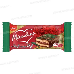 GENOISE FOURREE ET ENROBEE AU CACAO 10*33G PACK MERENDINA BIMO