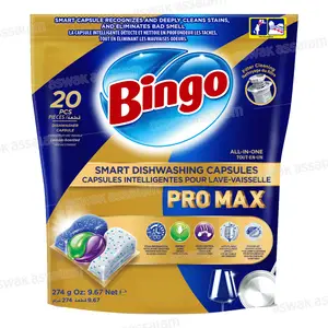 Pastilles Lave-Vaisselle Pro Max 20 Unites Bingo