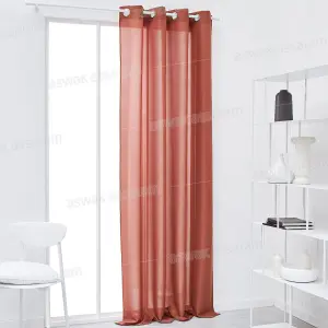 RIDEAU 140X240CM TERRACOTTA