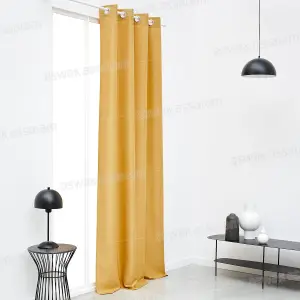 RIDEAU 140X240CM MOUTARDE