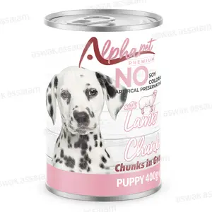 BOUCHEES AGNEAU POUR CHIOT 400G ALPHAPET