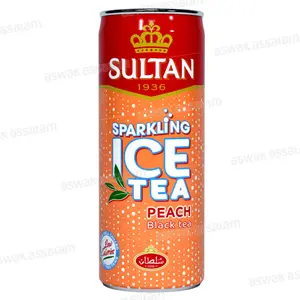 ICE TEA PECHE CANETTE 33CL SULTAN