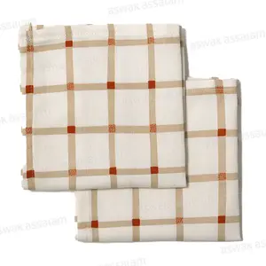 LOT DE 2 SERVIETTES DE CUISINE 38X38CM