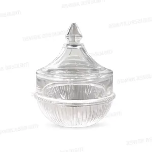 CLOCHE EN VERRE AVEC COUVERCLE