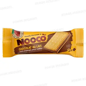 BISCUIT SANDWICH FOURRE CHOCOLAT 34G NOOCO