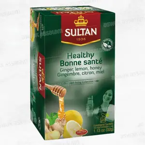 INFUSION BONNE SANTE GINGEMBRE CITRON MIEL 20 SACHETS SULTAN