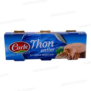 THON A L'HUILE VEGETALE 3*85G CARLE