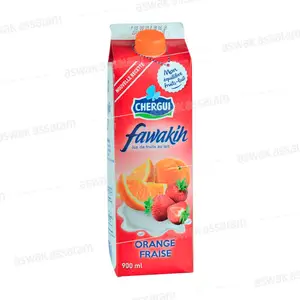 JUS FAWAKIH LAIT ORANGE/FRAISE 0% 900ML CHERGUI