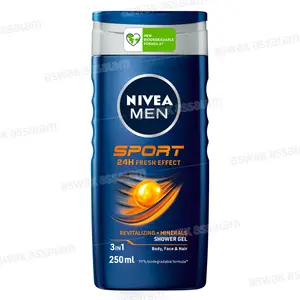 GEL DOUCHE 3 EN 1 SPORT 24H FRESH EFFECT 250ML NIVEA MEN