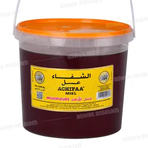 MIEL MULTIFLEURS SEAU PLASTIQUE 4,5KG ACHIFAA