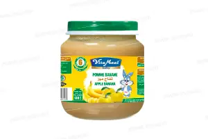 COMPOTE POMME BANANE 130G VITAMEAL