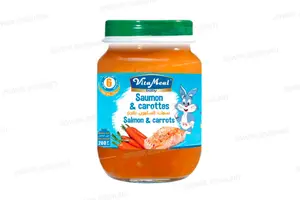 COMPOTE SAUMON ET CAROTTES 200G VITAMEAL