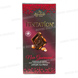 CHOCOLAT NOIR GOURMAND AMANDE 150G TENTATION