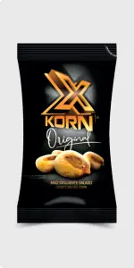 Maïs grillés salés 100g Original ou barbecue – X-KORN