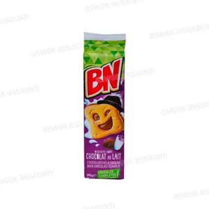 BISCUITS FOURRES CHOCOLAT AU LAIT 16 UNITES BN