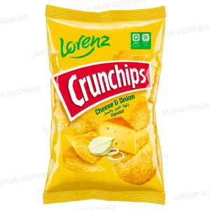 CRUNCHIPS CHEESE & OIGNON 100G LORENZ