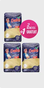 Lot de 3 couscous calibre moyen 500g DALIA