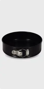 Moule à pâtisserie en carbon steel avec charnière rond 26cm ou carré 28cm