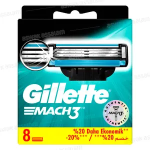 RECHARGE RASOIR 3 LAMES 8 UNITES MACH3 GILLETTE
