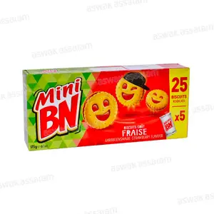 BISCUITS A LA FRAISE 175G MINI BN