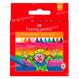 12 CRAYONS DE CIRE FABER-CASTELL