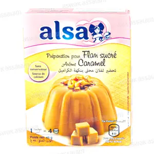 FLAN SUCRE CARAMEL ALSA