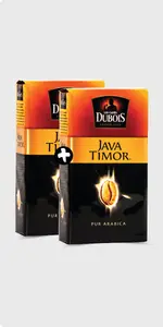 Lot de 2 cafés moulus JAVA TIMOR 200g – DUBOIS