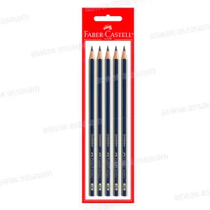 5 CRAYONS NOIRS HB FABER-CASTELL