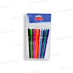 LOT DE 10 STYLOS A BILLE FIFTY REYNOLDS