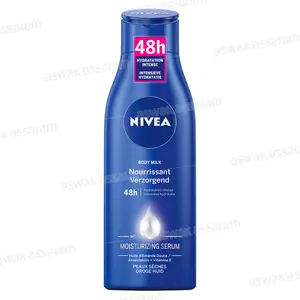 LAIT NOURRISSANT CORPS A L'HUILE D'AMANDE DOUCE ET VITAMINE E POUR PEAUX SECHES 400ML NIVEA