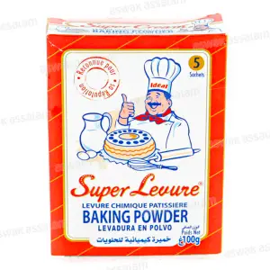 LEVURE CHIMIQUE PATISSIERE 5 SACHETS IDEAL