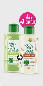 Lot de 2 gels douche 250ml – TAOUS