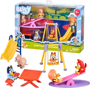 PACK AIRE DE JEU DELUXE BLUEY