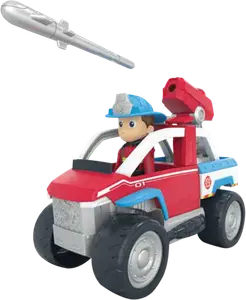 VEHICULE ET FIGURINE FIRE RESCUE RYDER