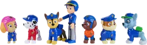 MULTIPACK DE 7 FIGURINES SEARCH & RESCUE