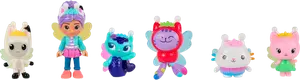 COFFRET 6 FIGURINES GABBY