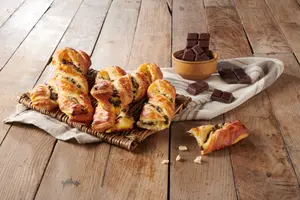 TORSADES AUX PÉPITES DE CHOCOLAT PUR BEURRE
