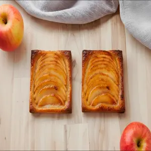 TARTELETTES FINES FEUILLETÉES AUX FRUITS FRAIS