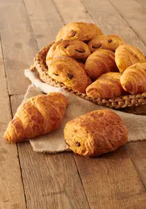 5 CROISSANTS + 5 PAINS AU CHOCOLAT PUR BEURRE